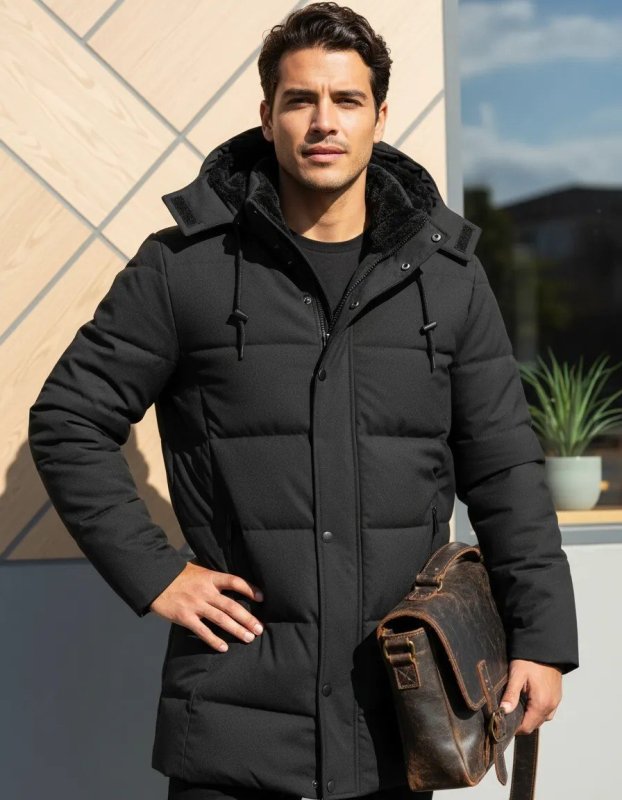 Casaco Sobretudo Parka Jaqueta Masculino Importado Parca 462