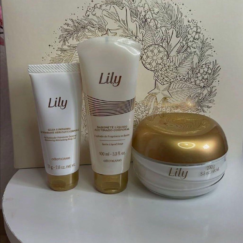 Kit Lily Acetinados O Boticário
