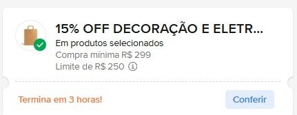 NOVOS CUPONS NO MERCADO LIVRE