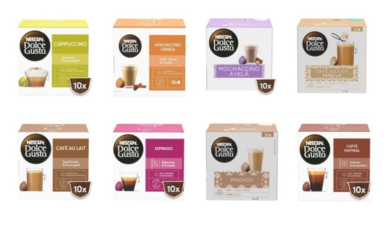 SELEÇÃO DE DOLCE GUSTO