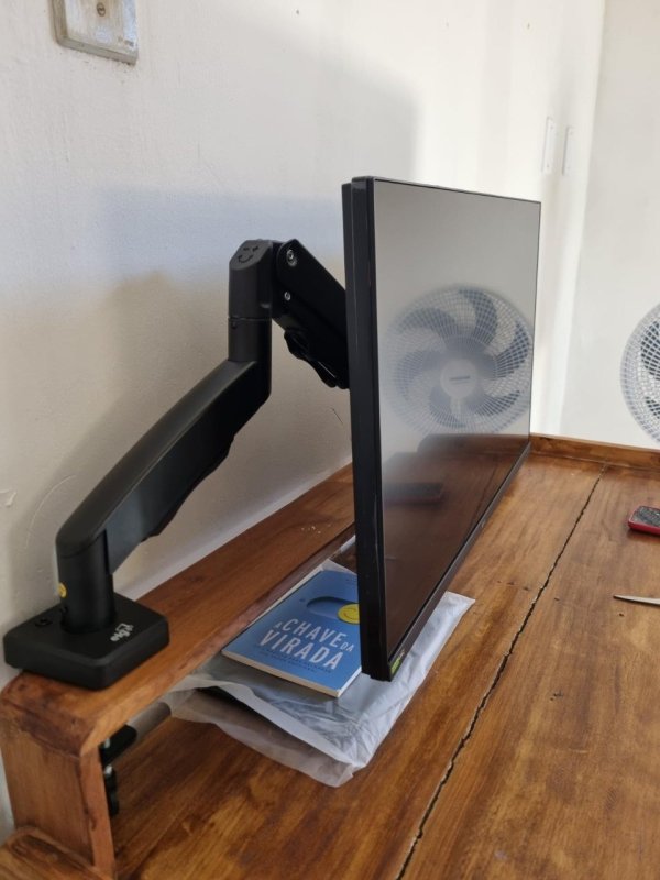 Suporte Articulado de Mesa ELG com Pistão a Gás (17" a 35")