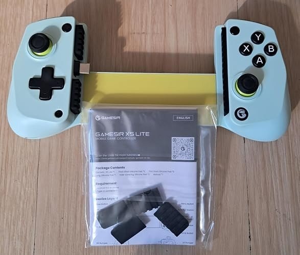 Controle GameSir X5 Lite para Android, iPhone 15/16 ou iPad Mini 7
