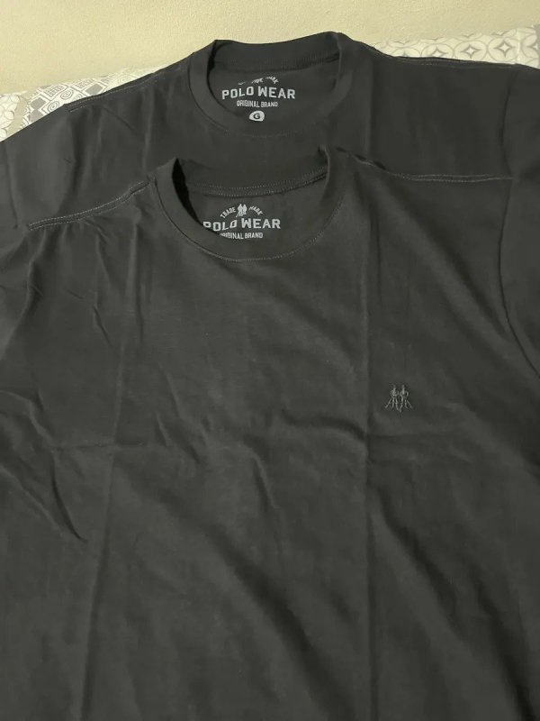 Kit 2 Camisetas Básicas Masculinas Polo Wear