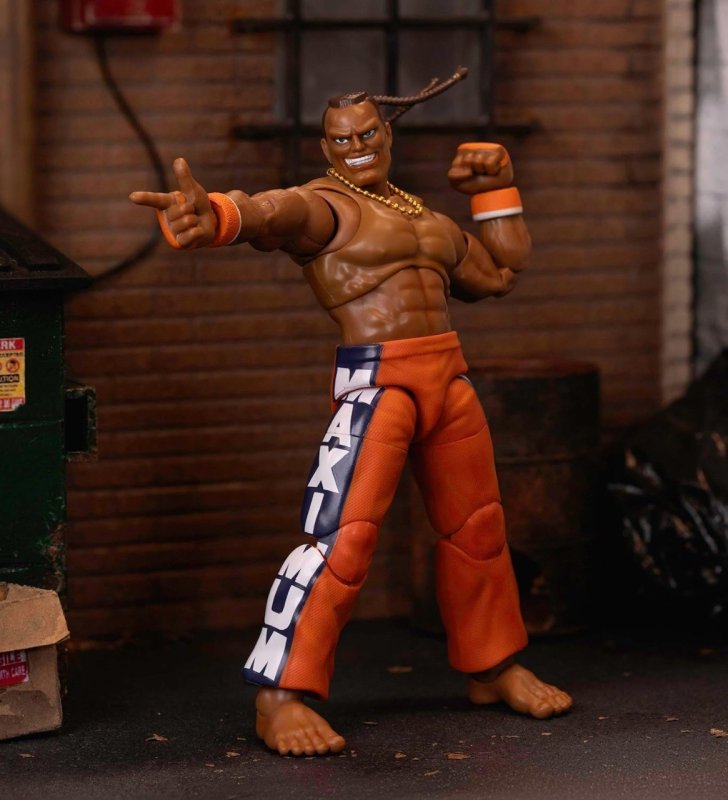 Dee Jay - Ultra Street Fighter II - Boneco Articulado - Jada