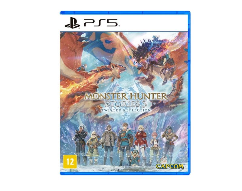 Jogo Monster Hunter Stories 3 Twisted Reflection, Mídia Física, PS5