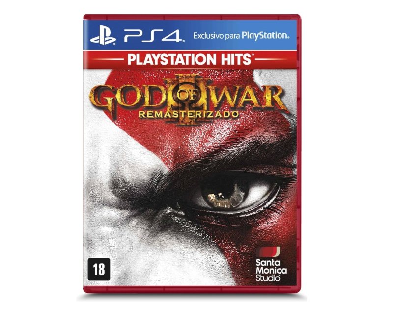 Jogo Good Of War III Remasterizado Hits, Mídia Física, PS4