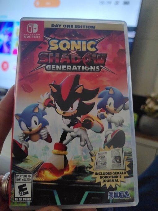 Sonic X Shadow Generations - Nintendo Switch + Frete Grátis