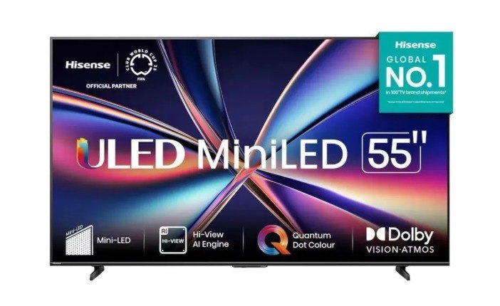Smart Tv 55p 4k Uhd 55u6qv 60hz Vidaa Dolby Vision Hisense