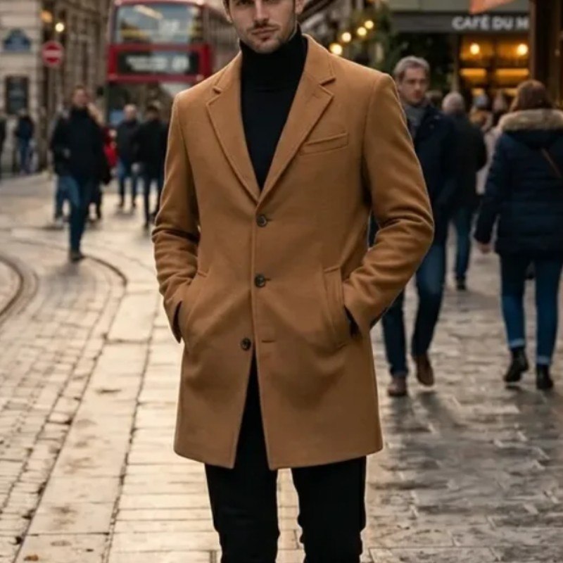 Casaco Sobretudo Jaqueta Masculino Importado Parka 123