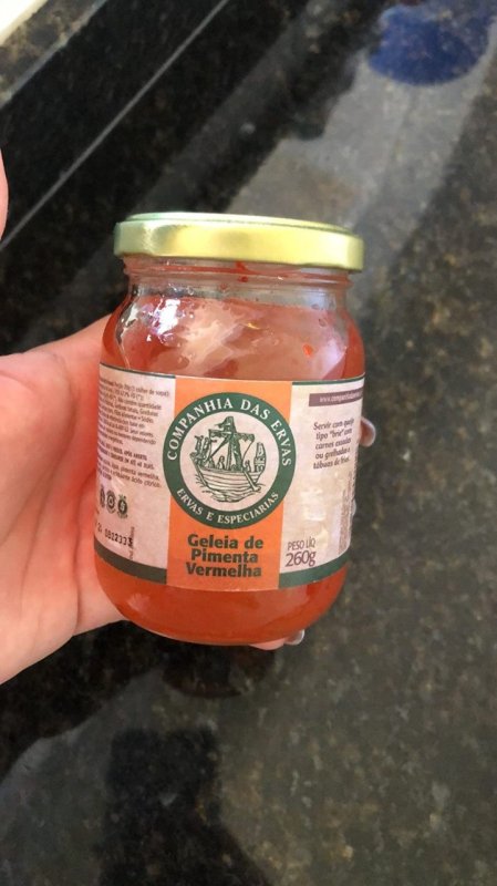 Geleia de Pimenta Vermelha Companhia das Ervas 260g
