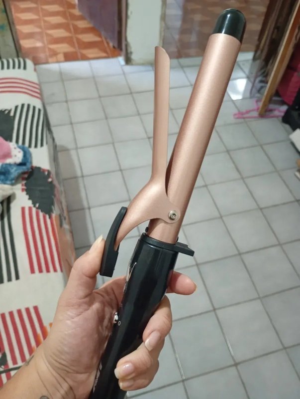 Modelador De Cachos Barril Babyliss Cerâmica Profissional + Frete Grátis