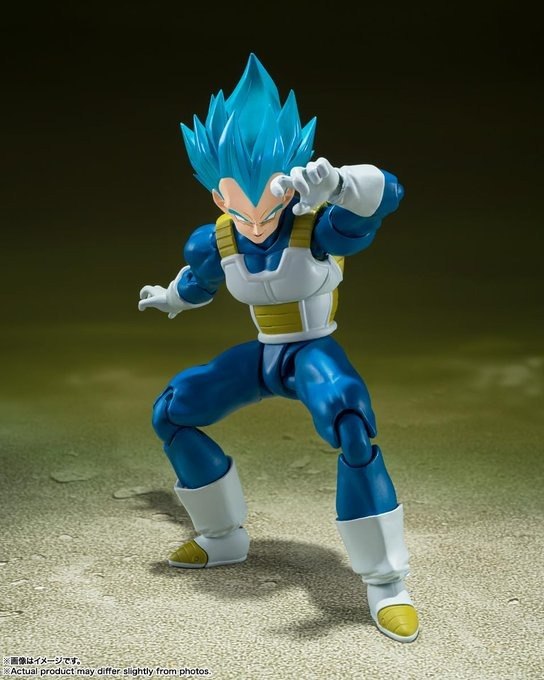 Super Saiyan God Super Saiyan Vegeta Unwavering Saiyan Pride - Dragon Ball Super - SH Figuarts - Bandai