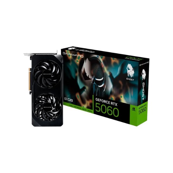 Placa de Vídeo Gainward RTX 5060 Ghost 8GB GDDR7 Nvidia 128 bit
