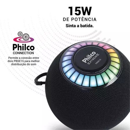 Caixa de Som Speaker Philco Extreme 15W