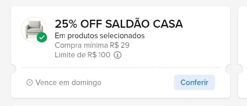 CUPOM: SALDAOCASA no Mercado Livre