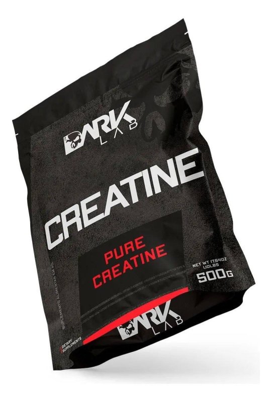 Creatina Monohidratada Pura 500g Dark Lab Unidade Sem Sabor