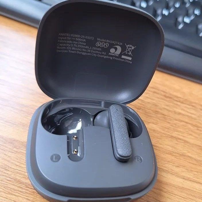 Fone Qcy Buds T43 Bluetooth 5.3 Enc Ipx4 Cor Azul