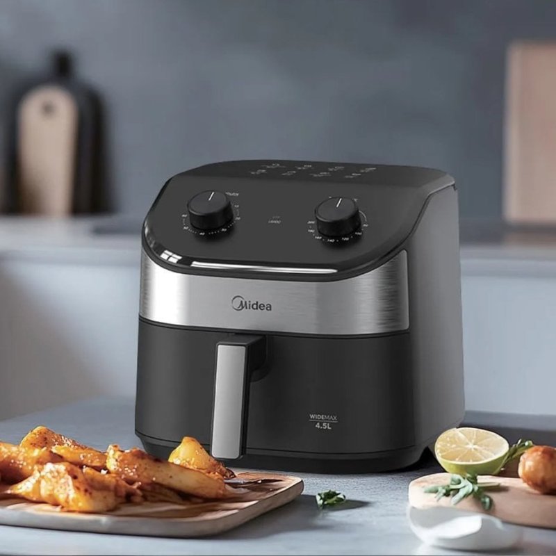 Air Fryer Widemax Midea 4,5L 127/220v