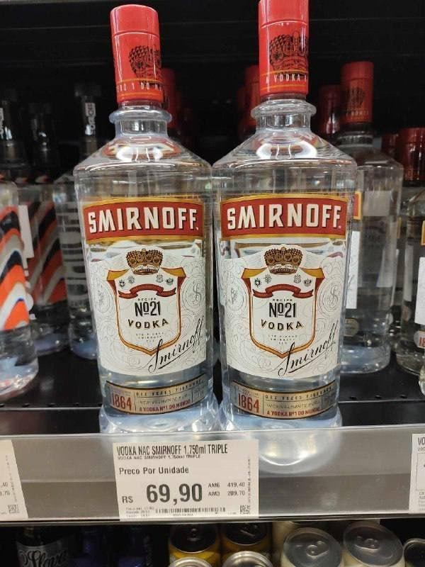 Smirnoff Vodka 1.75L
