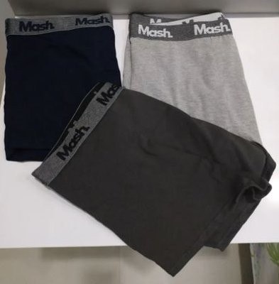 Kit 12 Cuecas Boxer Algodão Mash