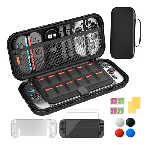 Kit Case + Película para Switch 2
