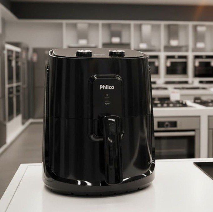 Air Fryer Philco PAF55A 5,5L Cesto Quadrado 1500W 220V