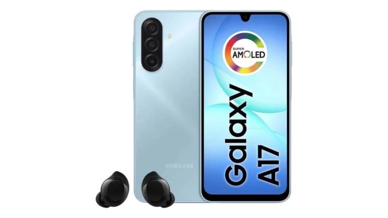 Smartphone Galaxy A17 128GB 4G + Fone Galaxy Buds Galaxy Samsung