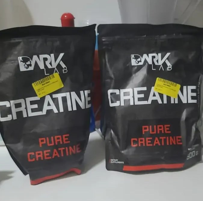 2x Creatina Monohidratada Pura 1kg Dark Lab Unidade