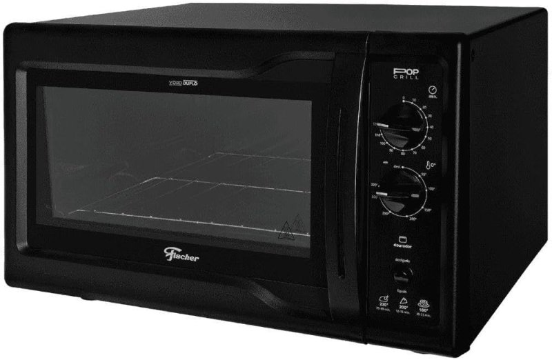 Fischer Forno Elétrico Bancada 44L Black 127V - Grill