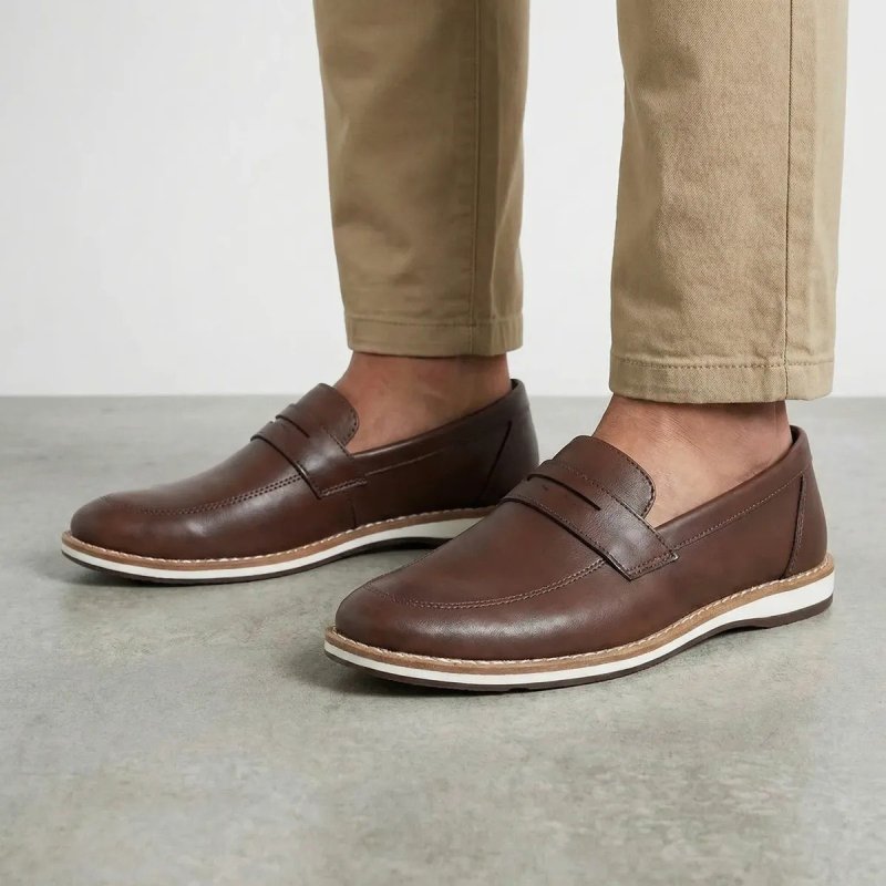 Sapato Mocassim Loafer Casual Masculino Confortável Couro (37 a 44)