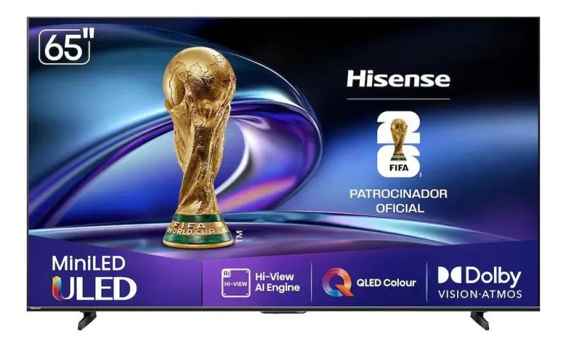 Smart Tv Hisense De 65 Polegadas Vidaa 65u6qv Uled 4k