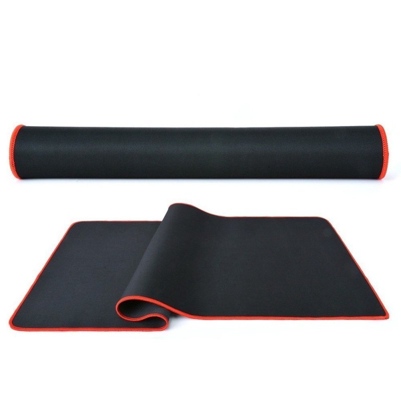MousePad Gamer Speed Borda Vermelha Costurada 70 X 30 X 0.3cm