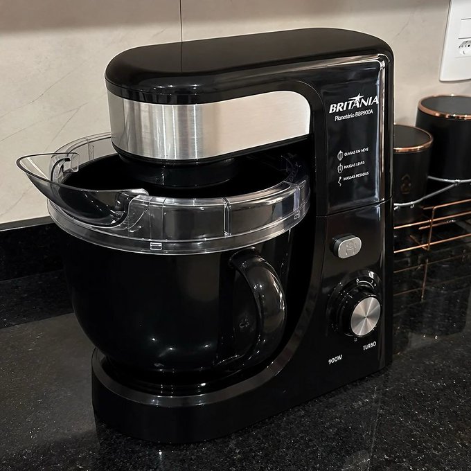 Batedeira Planetária Britânia 900W BBP900A + Frete Grátis