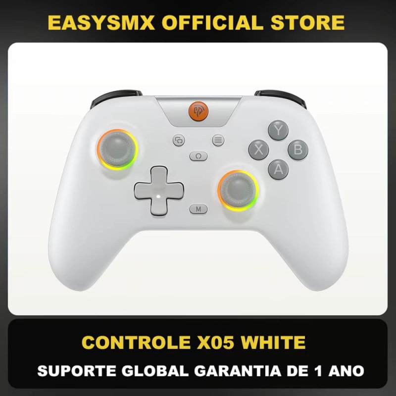 Controle Sem Fio EasySMX X05 Com Hall Effect