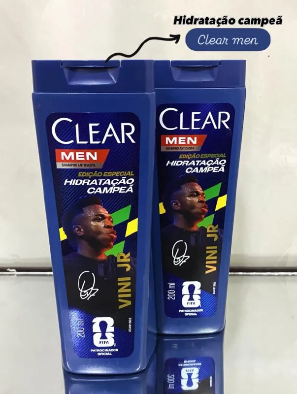 Clear Men Shampoo Anticaspa Vini Jr. Hidratação Campeã 400ml