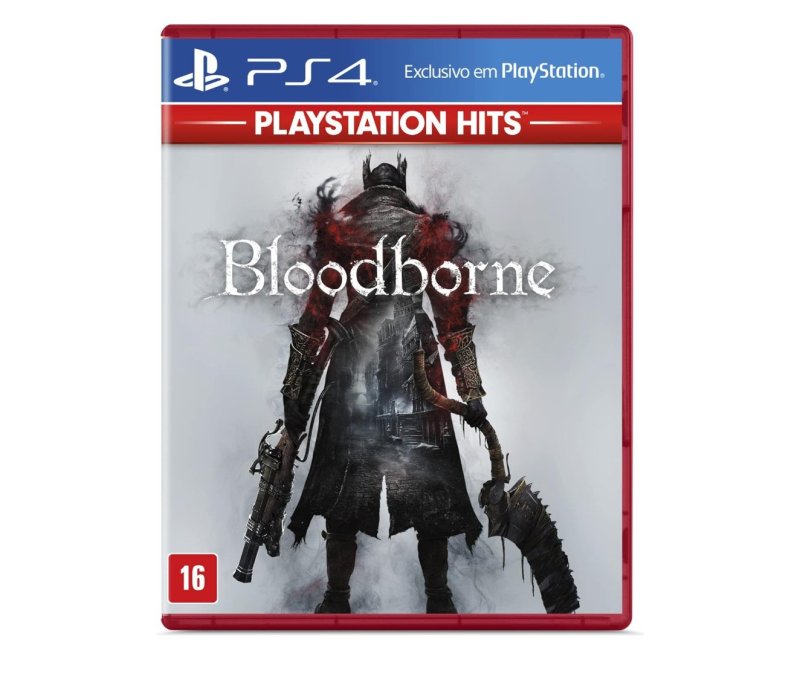 Jogo Bloodborne Hits, Mídia Física, PS4
