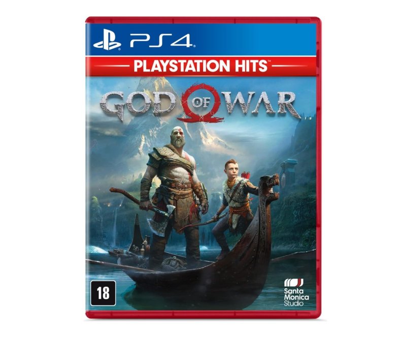 Jogo God Of War Hits, Mídia Física, PS4