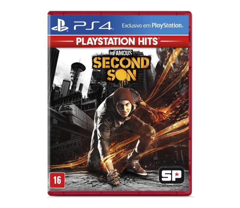Jogo Infamous Second Son Hits, Mídia Física, PS4