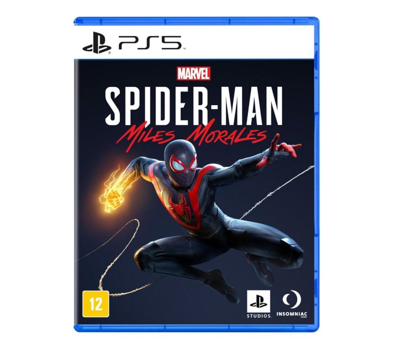 Jogo Marvel's Spider-Man: Miles Morales, Mídia Física, PS5