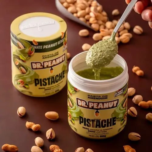 Dr. Peanut Pasta de Amendoim 600g Pistache