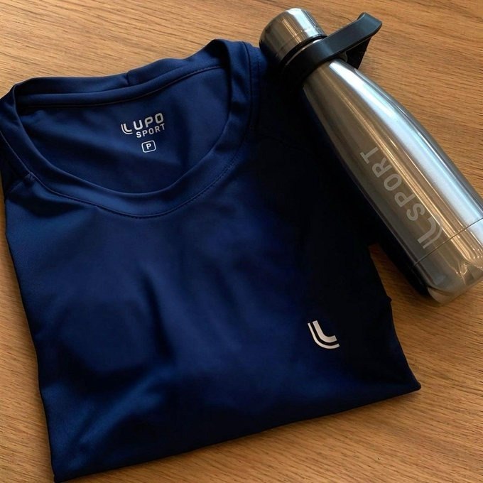 Camiseta Esportiva Lupo (4 cores) com Frete Grátis
