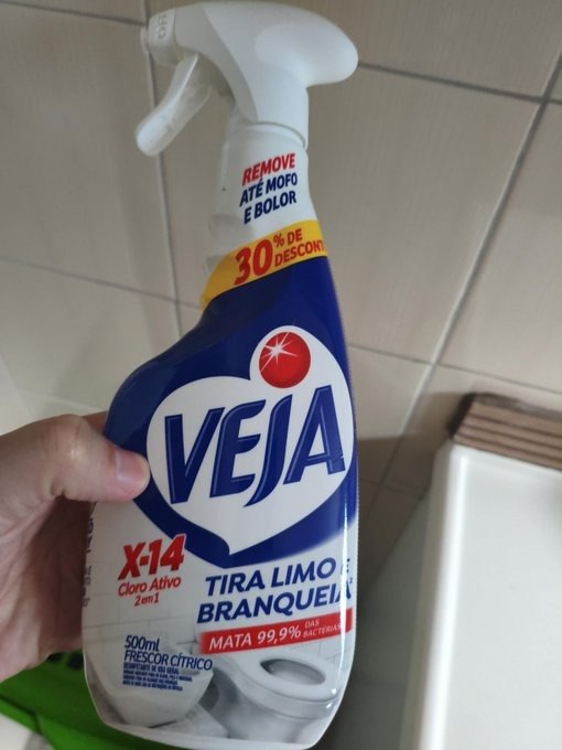 Spray Tira Limo Veja Banheiro X14 500ml