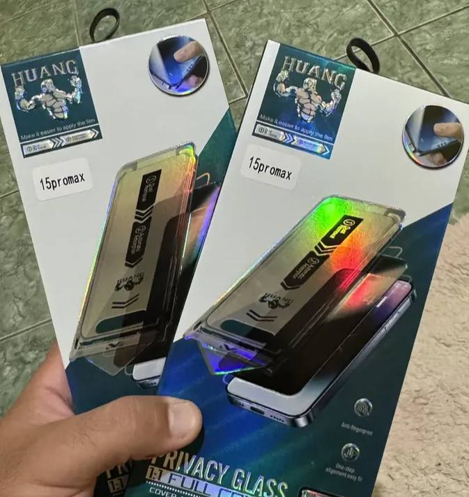 Kit 2 Película Aplicador Privacidade 3D Premium para iPhone
