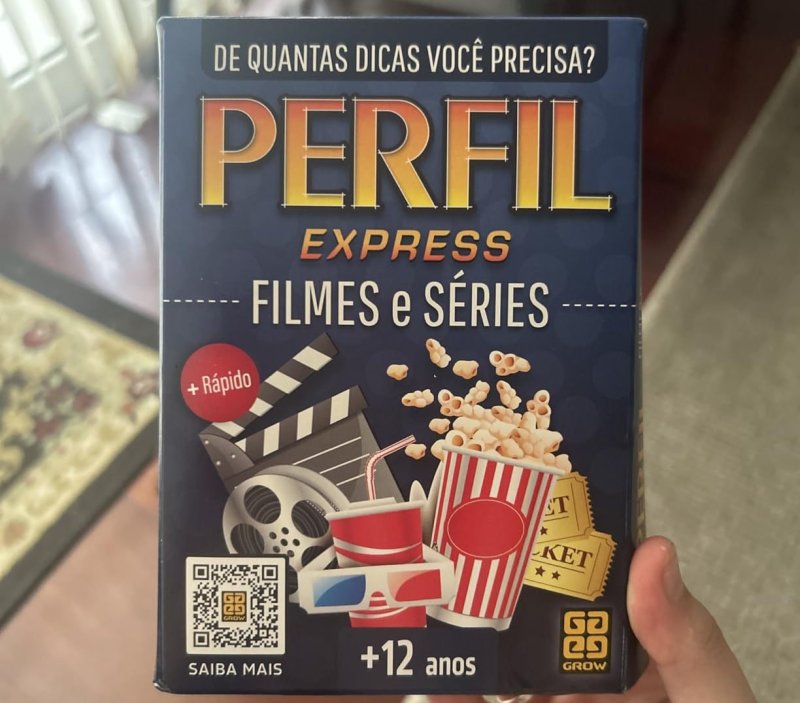 Jogo Tabuleiro Perfil Express Filmes e Séries