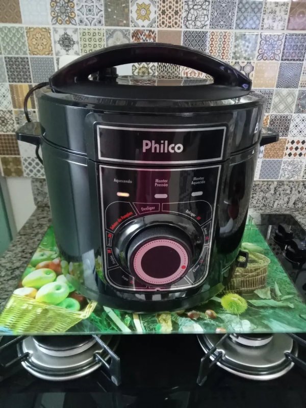 Panela de Pressão Digital inox 5L 110v
