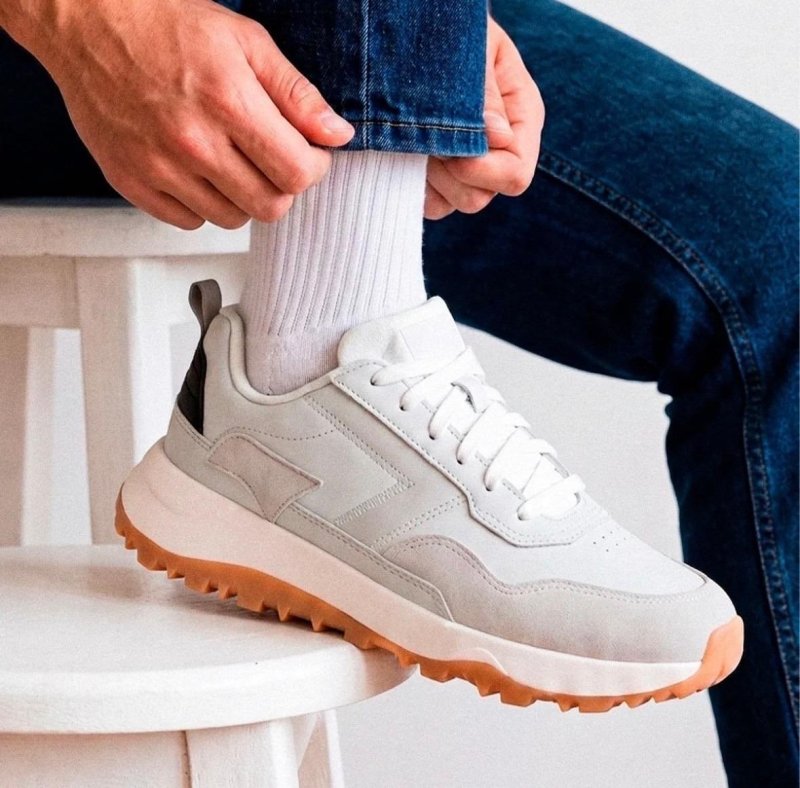 Tênis Sneaker Sandrini Spryte Masculino Urbano Casual (39 a 44)
