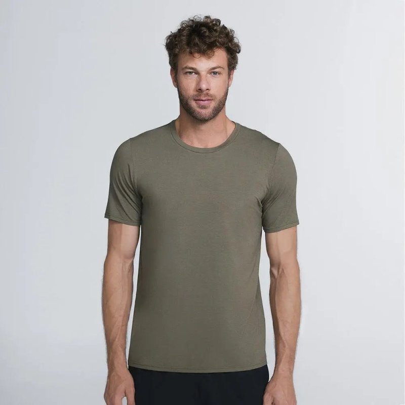Camiseta Básica Masculina Tech Daily Insider - 96% Viscose 4% Elastano