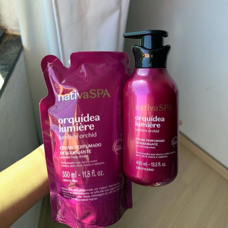 Combo Nativa Spa Orquídea Lumière Creme