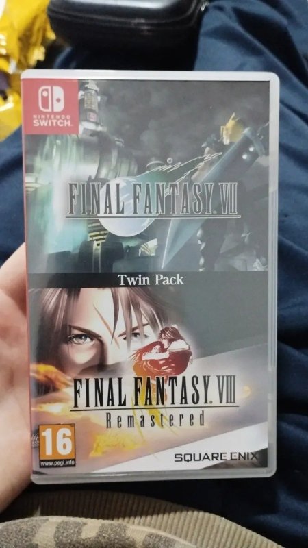 TWIN PACK PRA JOGAR NO TRONO - Final Fantasy Vii & Final Fantasy Viii Remastered Europa Switch
