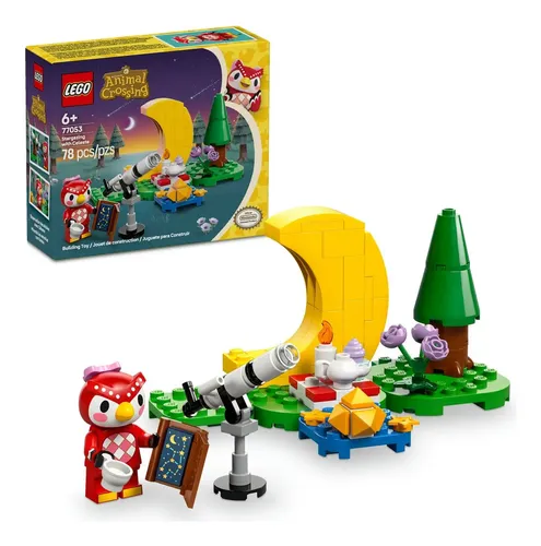 LEGO Animal Crossing - Admirando de estrelas com Celeste